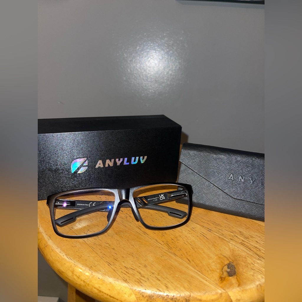 Anyluv +1.5 Reading Glasses Men Women Blue Light Blocking Reading Glasses